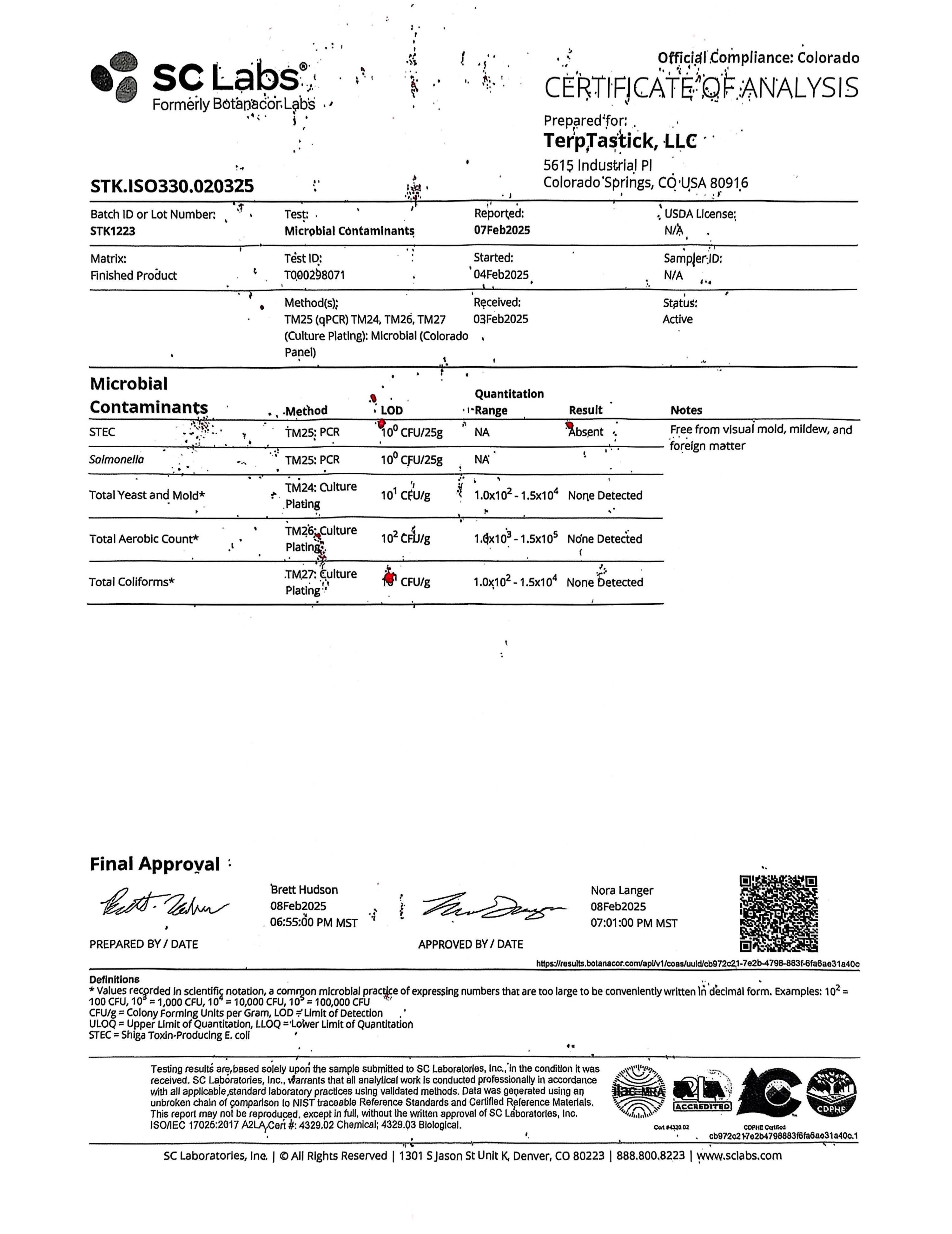 Terptastick Relief Stick